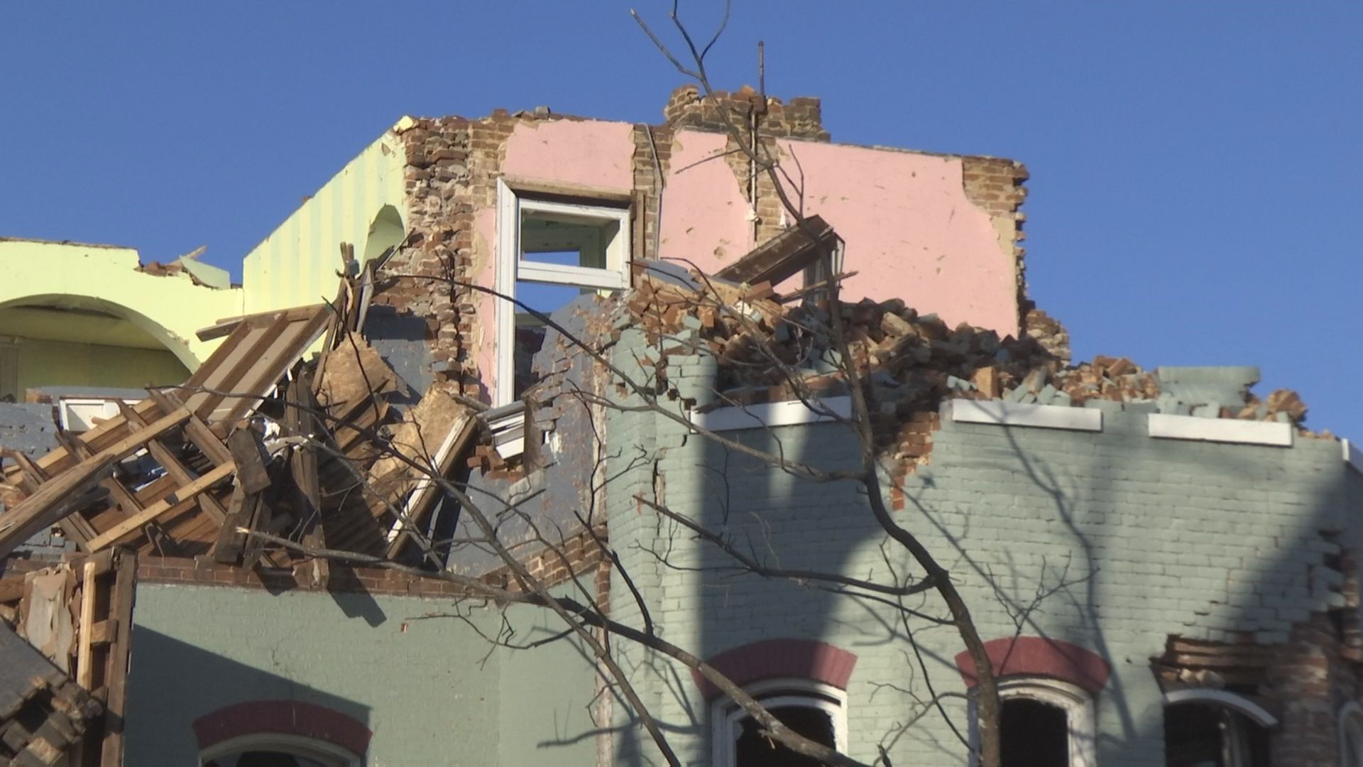 tornado damage